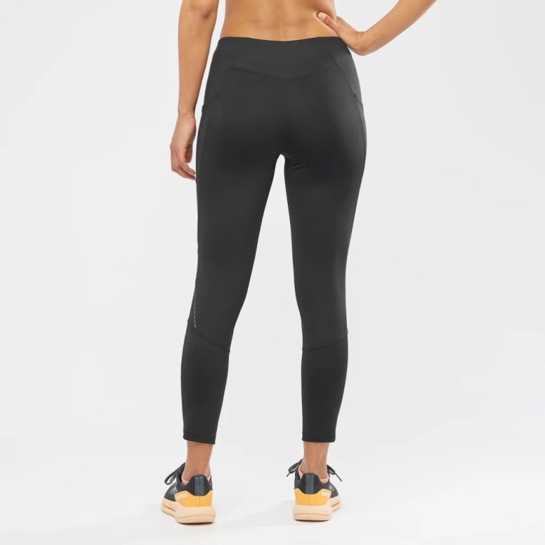 Calça Legging Salomon Cross Run 25'' Feminino Pretas | PT H78306